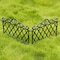 Gardenised Plastic Garden Edging Border Fence, Flower Bed Barrier, PK 3 QI004078 - alternate 7